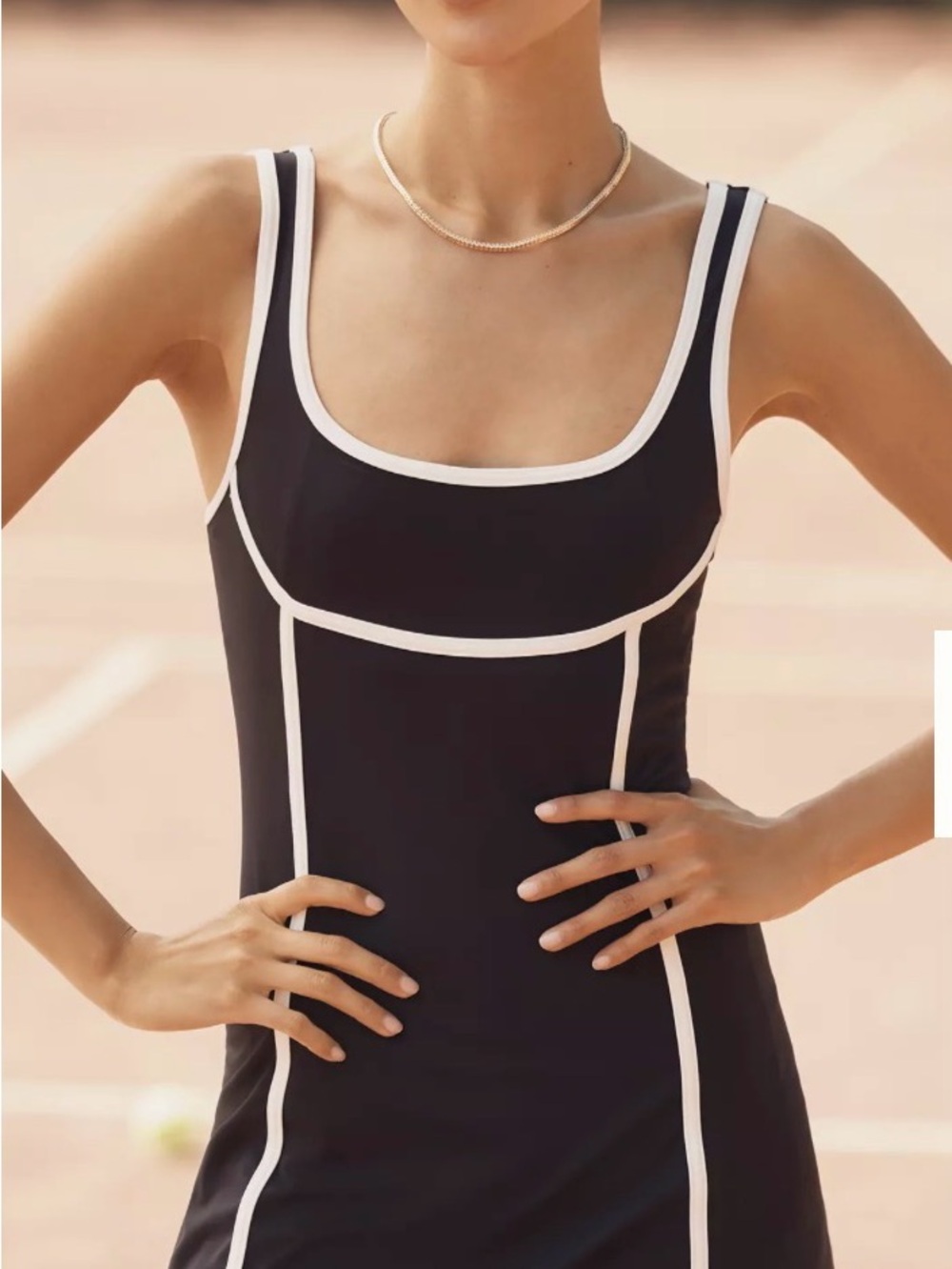 Daily Practice by Anthropologie Waypoint Piped Mini Dress Size Small